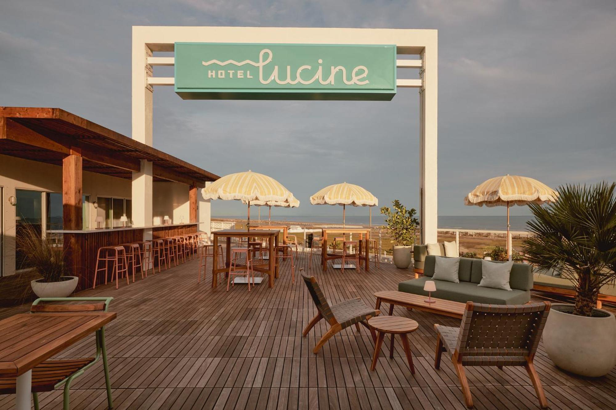 Hotel Lucine Galveston Bagian luar foto